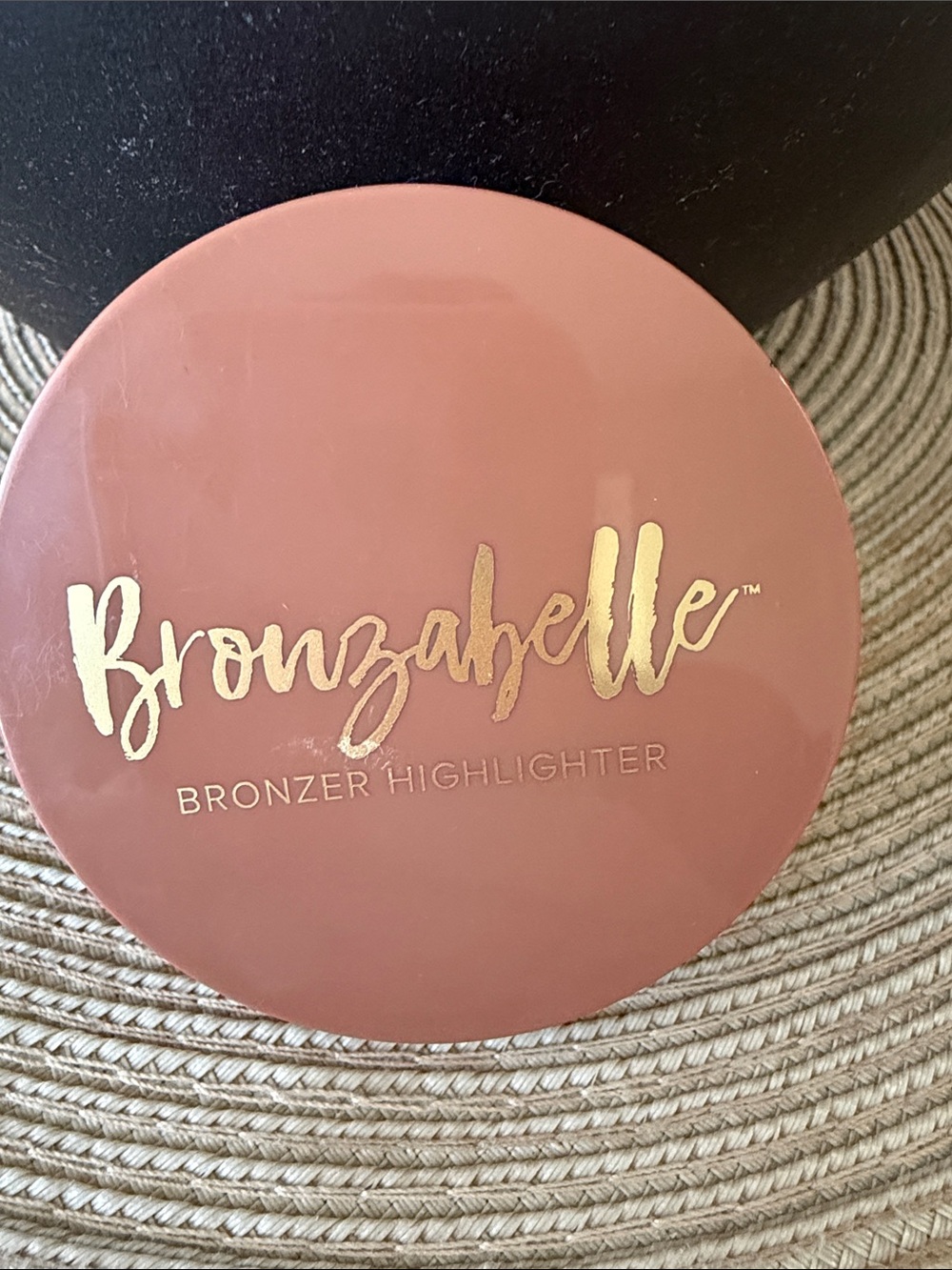 Bronzabelle Bronzer Highlighter - Tuscan Sun (Warm Brown) Compact Mirror